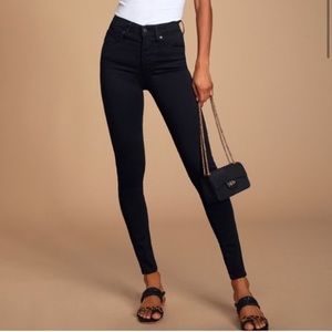 Levi’s Mile-High Super Skinny in black (NWOT)